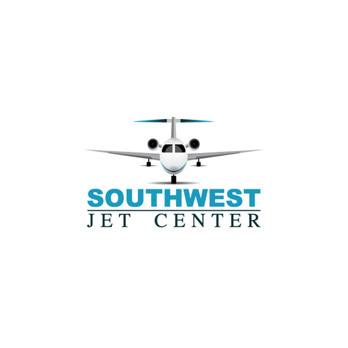 Airport design with the title 'Logo design for Southwest Jet Center'