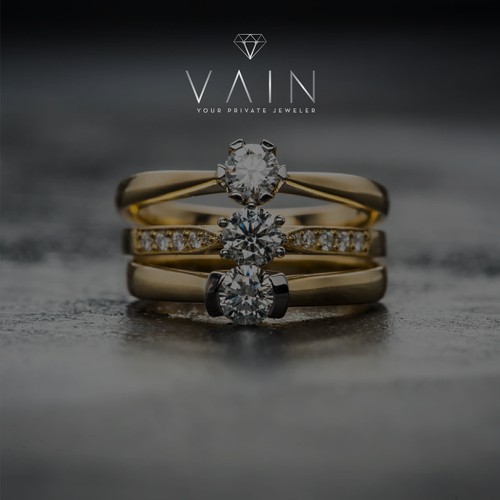 Diamond design with the title 'VAIN'