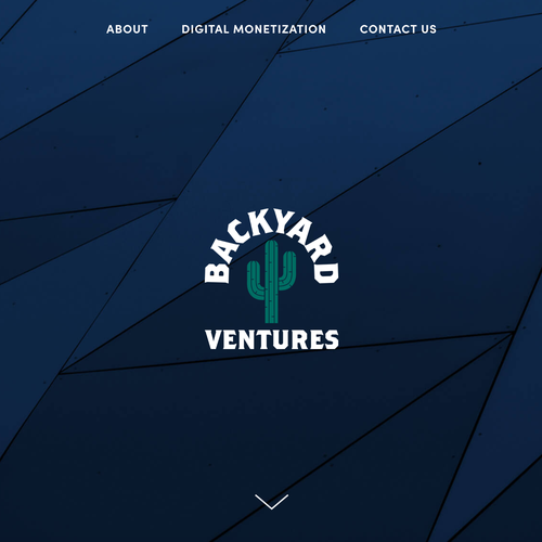 Animation website with the title 'New website for new company'