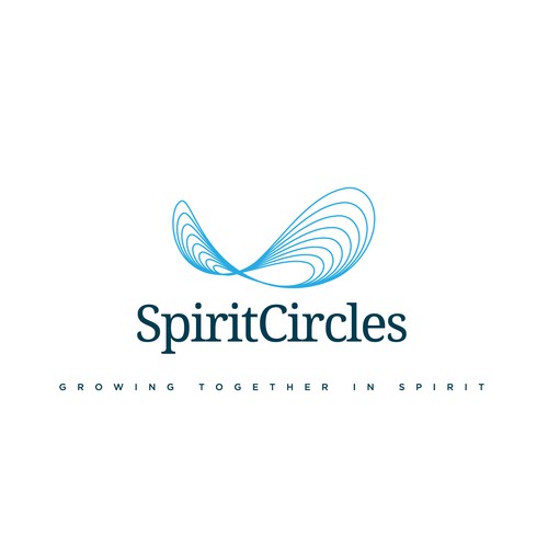 Delicate design with the title 'SpiritCircles'
