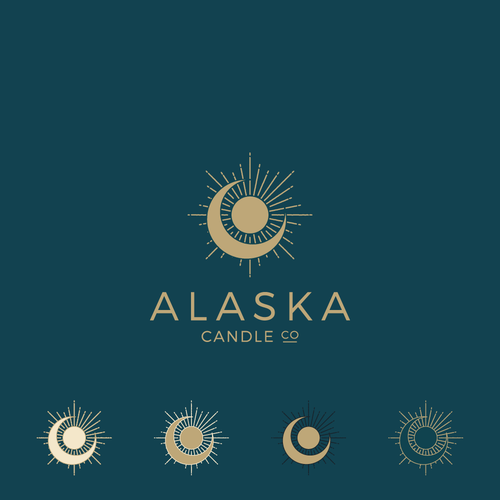 Alaska logo with the title 'Alaska Candle CO.'