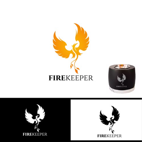 Indoor design with the title 'Firekeeper'