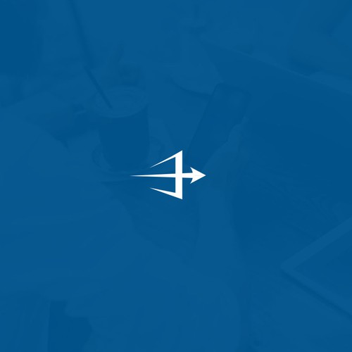 Arrow brand with the title 'logo concept for Distinction Coaching'