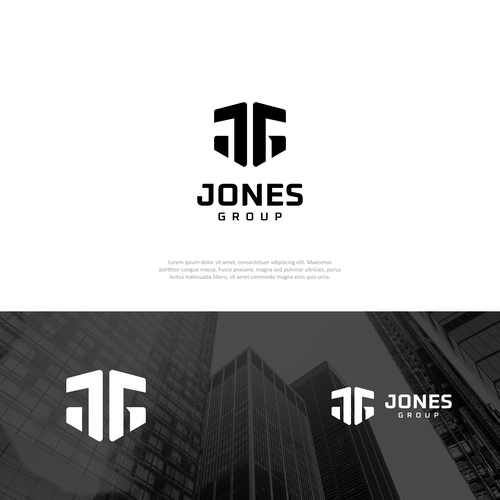 Politics logo with the title 'Jones Group'
