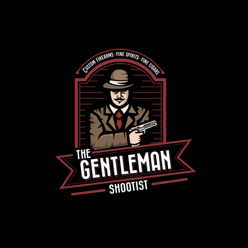 Gentleman logo with the title 'The Gentleman Shootist'