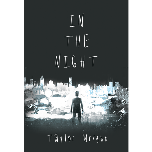 Love design with the title 'fiction novel'