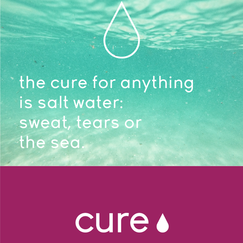 Millennial logo with the title 'Minimalist logo concept for a millennial beverage company'