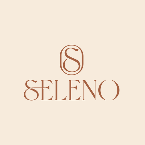 S design with the title 'Elegant Serif Logo for SELENO – Minimal Luxury Brand Identity'