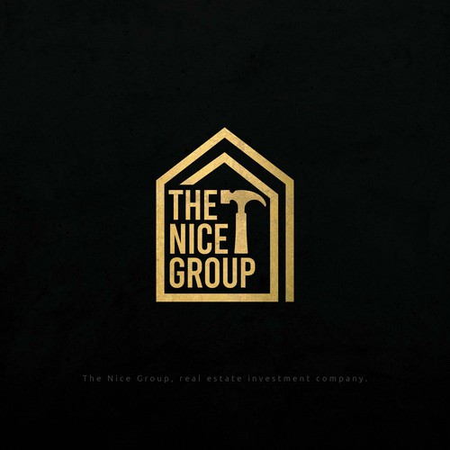 Construction company logo with the title 'Logo Design for Construction company The Nice Group'