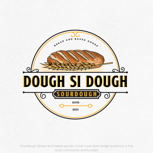 Local logo with the title 'New and exciting sourdough bakery opening'