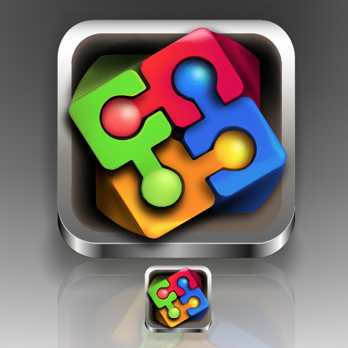 Interactive design with the title 'icon or button design for PCV enr'