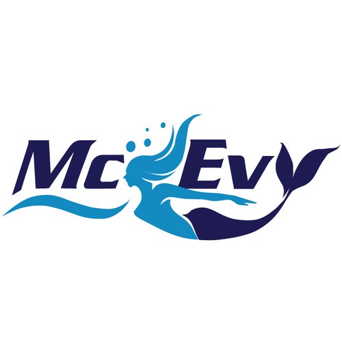 Mermaid logo with the title 'McEvy'