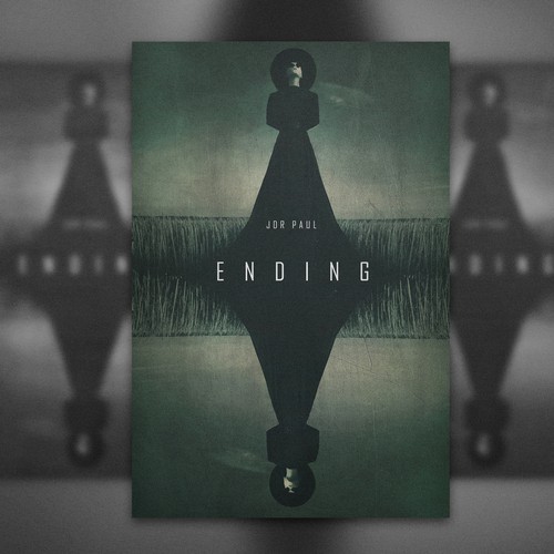 Poster book cover with the title 'book cover'