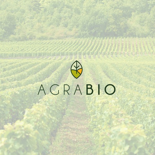 Landscape logo with the title 'AGRABIO'