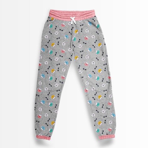 Sheep design with the title 'pattern kids'