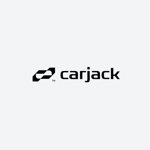 Creative brand with the title 'C and J lettermark logo'