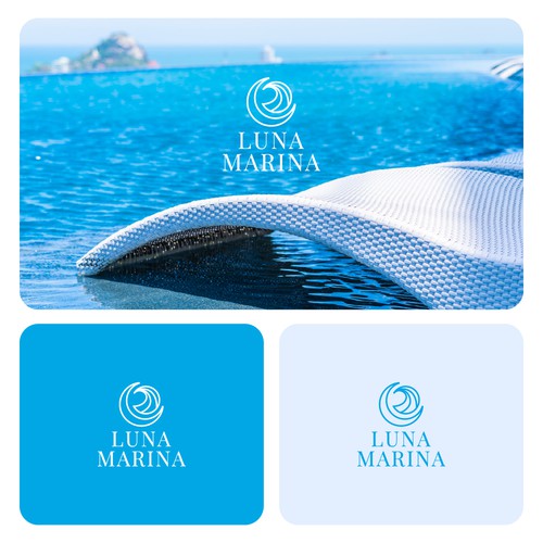Luna logo with the title 'Luna Marina'