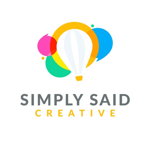 balloon logo design