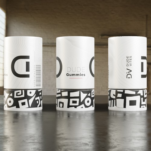 Gummy packaging with the title 'Packaging '