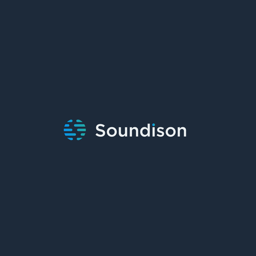 Sound brand with the title 'Concept for Soundison logo contest.'