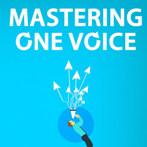 Marketing book cover with the title 'Book cover'