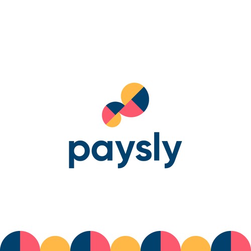 Shapes logo with the title 'Modern Paisley Logo for Paysly Company'