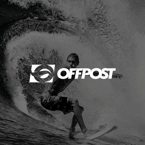 Sports apparel logo with the title 'Offpost'