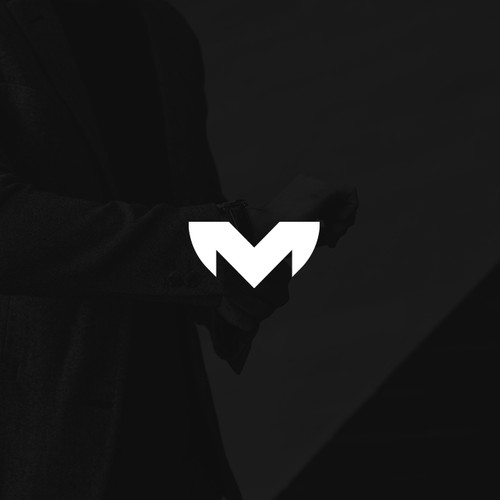 Stopwatch logo with the title 'Logo Design'