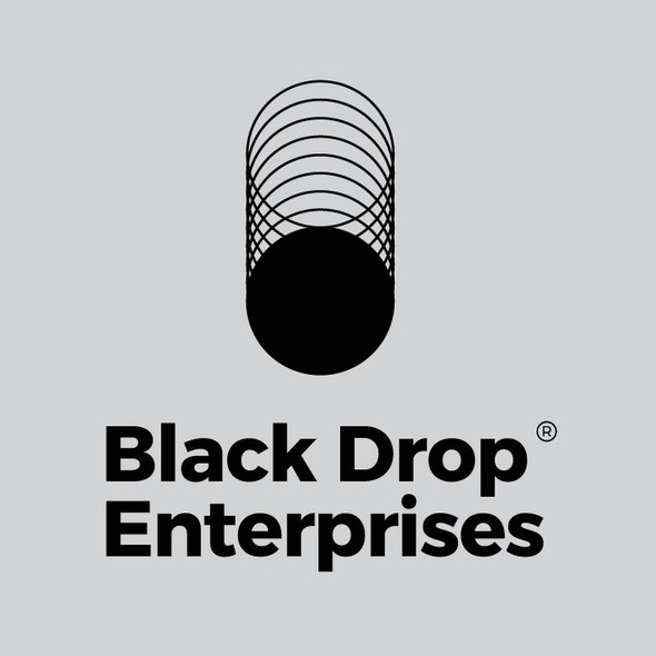 Petroleum logo with the title 'Logo for Black Drop Enterprises'