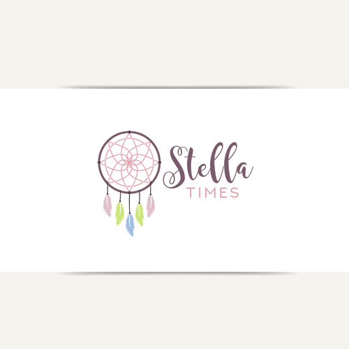 Dreamcatcher logo with the title 'Stella Times Logo'