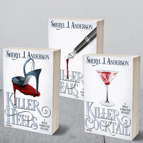 Series book cover with the title 'Book Cover: Mystery Series'