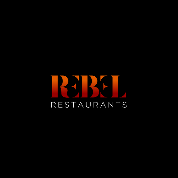 Rebel logo with the title 'Rebel Restaurants'