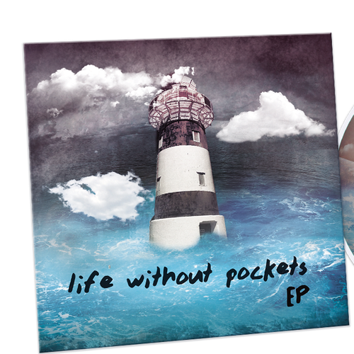 CD artwork with the title 'Album Artwork for Alternative/Indie Folk band, Life Without Pockets'