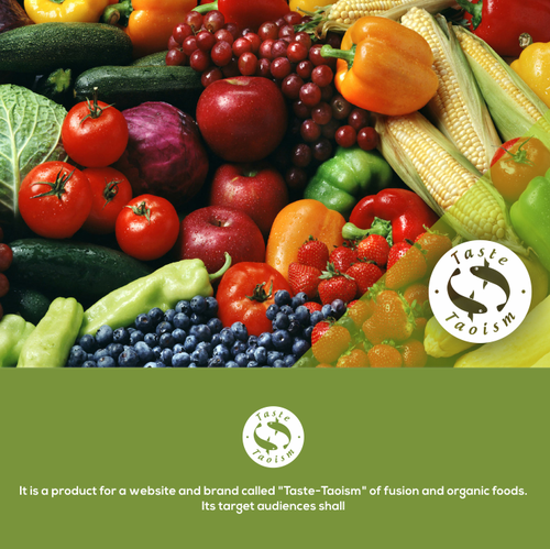 Culinary logo with the title 'Taste-Taoism'