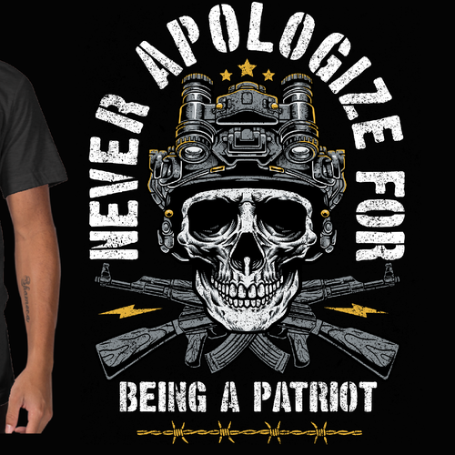 Halloween t-shirt with the title 'Skull army'