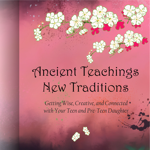 Cherry blossom design with the title 'Book Cover'