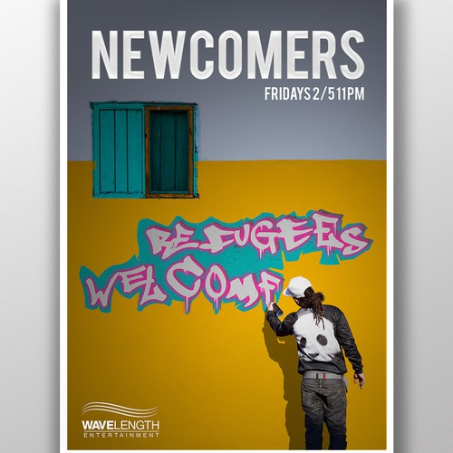 TV show design with the title 'Poster for TV show contest'