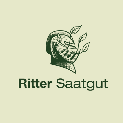 Knight logo with the title 'Ritter Saatgut '