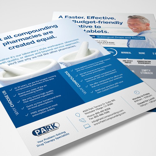 Jar design with the title 'Medical Flyer Design'