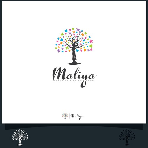 Colorful design with the title 'Concept for media group'