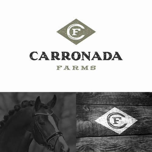 Food brand with the title 'Logo design for horse farm'