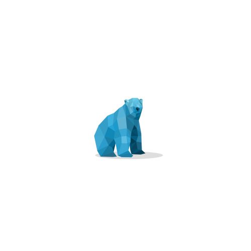 Captivating design with the title 'Polar Bear Logo'