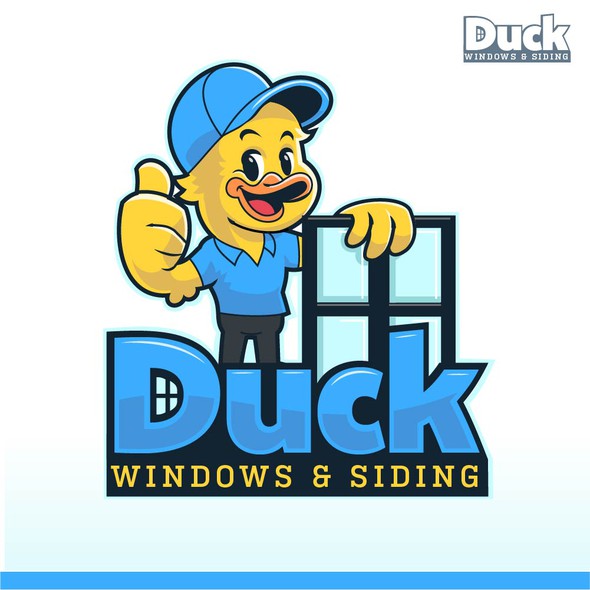 Plumbing design with the title 'Modern and Fun logo for a Windows installation company'