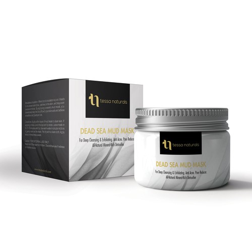 Classic packaging with the title 'Mask Bottle and box packaging'