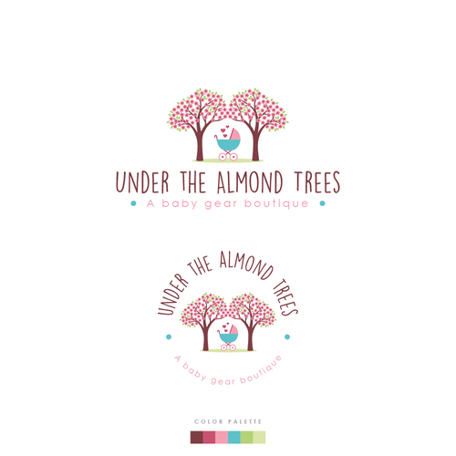 Clear design with the title 'Logo design'