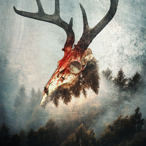 Horror book cover with the title 'The Boonies cover'