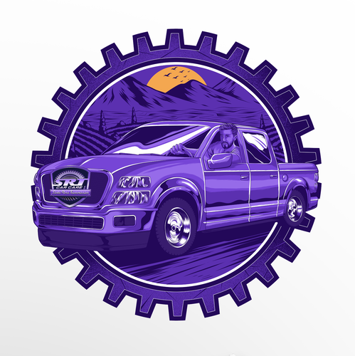 Automotive design with the title 'SRT'