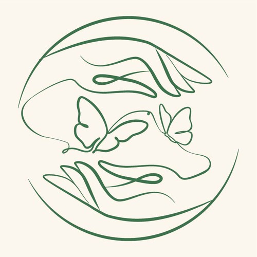 Harmony logo with the title 'Logo für Shiatsupraxis'