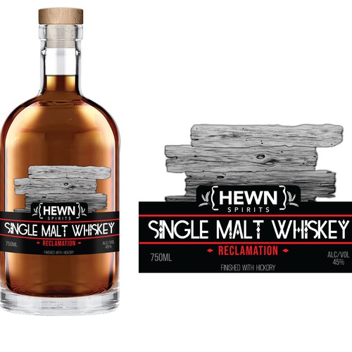 Wood label with the title 'product package'