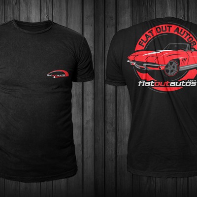 FlatOutAutos t-shirt
